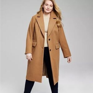 Michael Kors Single-Breasted Coat Size 2X
